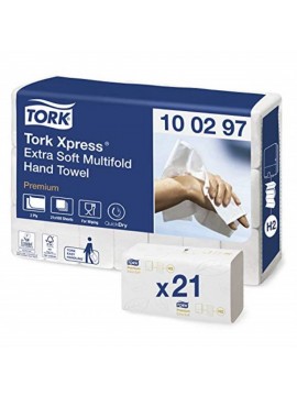 100297/H2 Tork M ručni ubrus Premium beli, QD, 2 sl