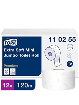 110255/T2 Tork Premium toalet papir mini rolna