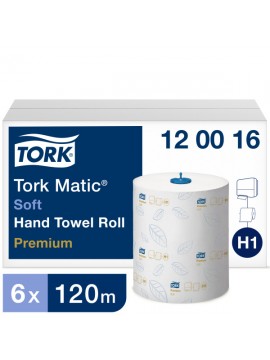 120016/H1 TorkMatic ručni papirni ubrus u rolni, BELI