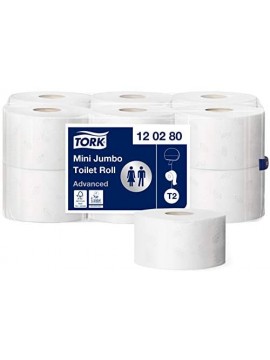 120280/T2 Tork advans toalet papir mini rolna